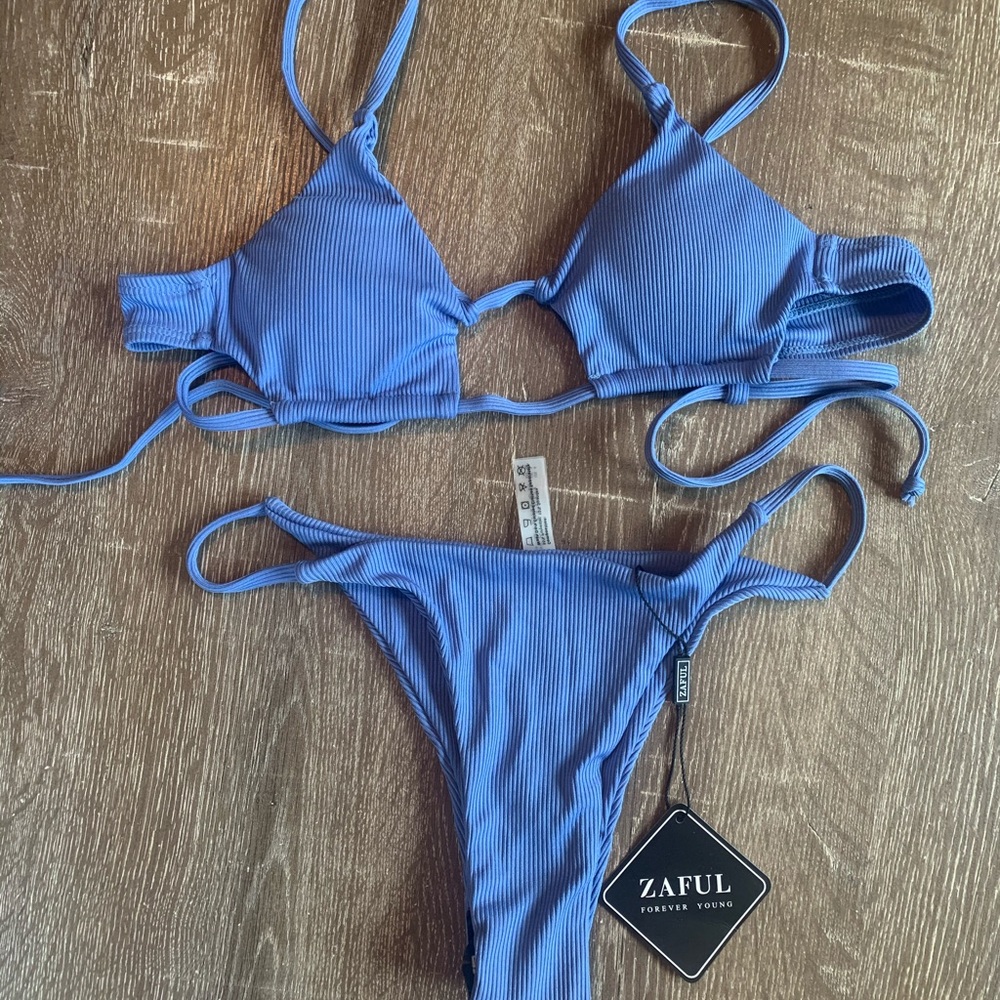 ZAFUL Bikini Set- Blue/Purple